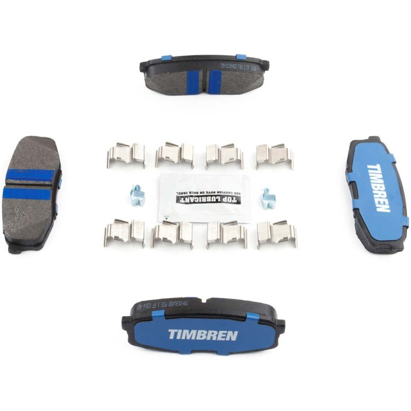 Timbren 08-21 Lexus LX570/Toyota Land Cruiser BES Severe Duty Semi-Metallic Brake Pads - Rear TIM-D1304SD