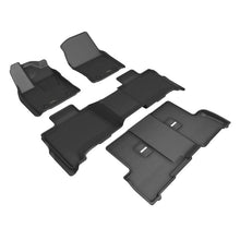 Load image into Gallery viewer, 3D MAXpider 2023 Toyota Sequoia Kagu 1st 2nd 3rd Row - Set (Black)