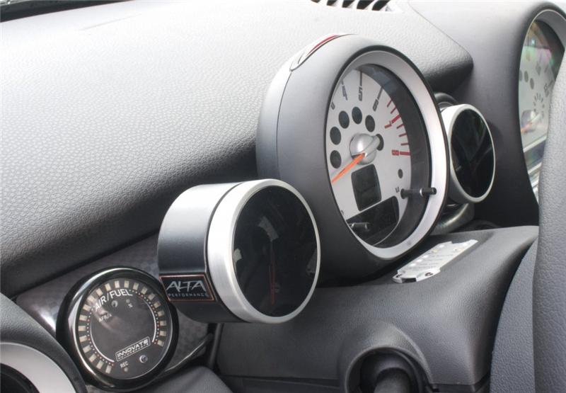 ALTA 07-12 Mini Cooper/S/JCW (Incl. 09-12 Convertible) & 09-12 Clubman Gauge Pod 52-60mm (Single) - GTR Auto