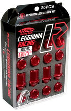 Load image into Gallery viewer, Project Kics 12X1.50 Gunmetal Leggdura Racing Lug Nuts - 20 PCS