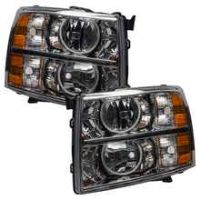 Load image into Gallery viewer, Oracle Lighting 07-13 Chevrolet Silverado Pre-Assembled LED Halo Headlights-Red