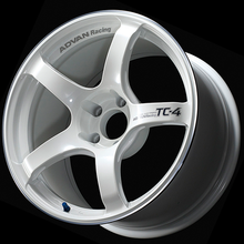 Load image into Gallery viewer, Advan TC4 16x6.5 / +37 Offset / 4x100 / 63mm Bore / Racing White Metallic and Ring