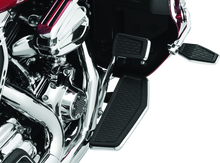 Load image into Gallery viewer, Kuryakyn Hex Brake Pedal Pad FL Models Chrome