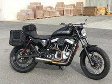 Load image into Gallery viewer, Burly Brand Voyager Saddlebag Each - Black