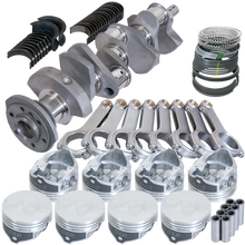 Load image into Gallery viewer, Eagle Chevy 350 3.480in Crank 6.000in H-Beam -3.7cc Flat Top 4.060in Pistons Rotating Assembly