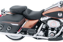 Load image into Gallery viewer, Mustang 08-21 Harley Electra Glide, Rd Glide, Rd King, Str Glide Tour Pass Seat w/Studs - Black