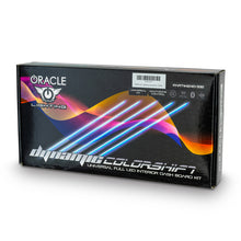 Load image into Gallery viewer, Oracle Lighting Dynamic Colorshift 18 Piece Universal Full LED Interior Dash Board Kit