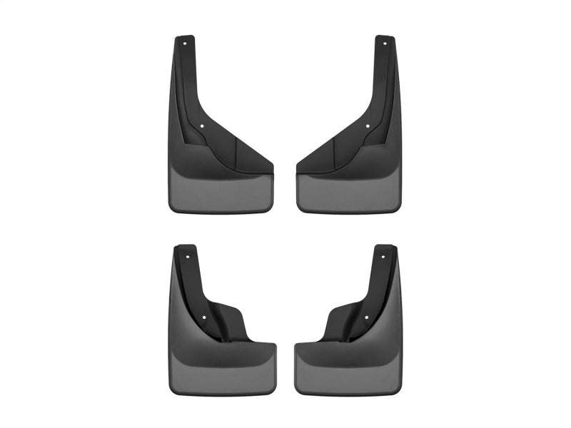 WeatherTech 21-25 Volkswagen Taos Front & Rear Mudflaps - Black 110217-120217