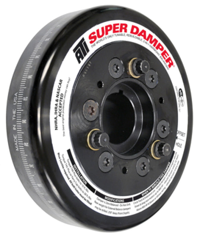 ATI Damper - 7.074in - Alum - Chrysler V8 BB - 361-440 - Chev Frt - 3 Ring