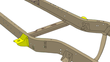 Load image into Gallery viewer, Rustbuster Front Cab Mount