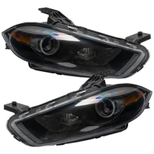 Load image into Gallery viewer, Oracle 13-14 Dodge Dart (HID Style) SMD HL - Black - ColorSHIFT w/ BC1 Controller