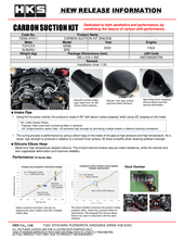 Load image into Gallery viewer, HKS Carbon Susction Kit ZN8/ZD8 70026-AT011