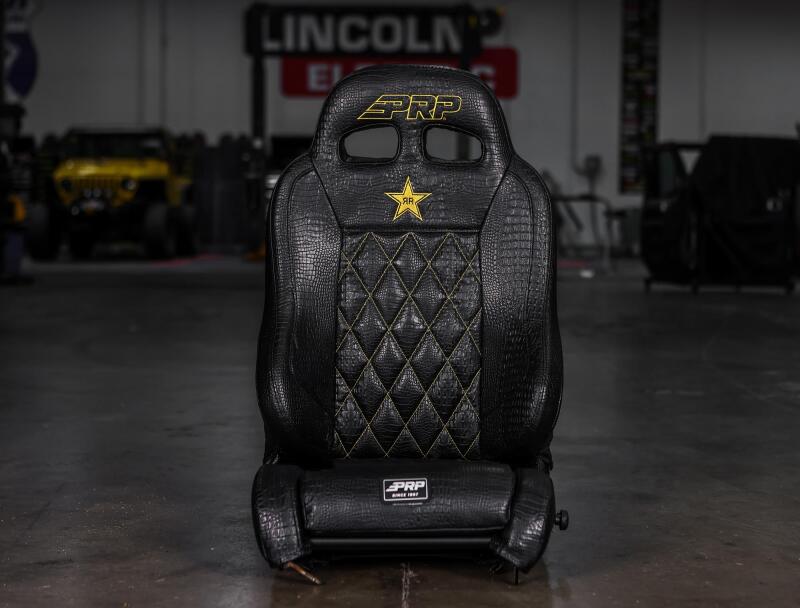 PRP EnduroTrek Reclining Suspension Seat - Black Suede - Passenger