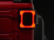 Load image into Gallery viewer, Raxiom 18-23 Jeep Wrangler JL Axial Series Carver LED Tail Lights- Black Housing (Smoked Lens)