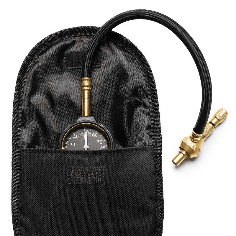 Method Brass Air Deflator Gauge 0-60 PSI - Black AP-F0005