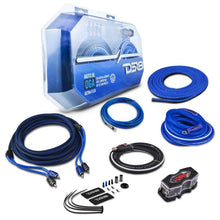 Load image into Gallery viewer, DS18 0-GA Amplifier Install Kit Advance- Blue