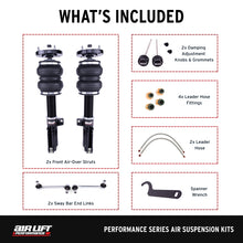 Load image into Gallery viewer, Air Lift Performance 2005-2014 Ford Mustang (S197) Front Kit (3/8 Fittings Not Included)