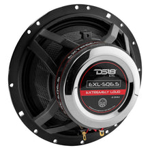 Load image into Gallery viewer, DS18 6.5in 120 Watts RMS 3 ohm 2-Way Coaxial Speakers And Component System w/ Fiberglass Cone