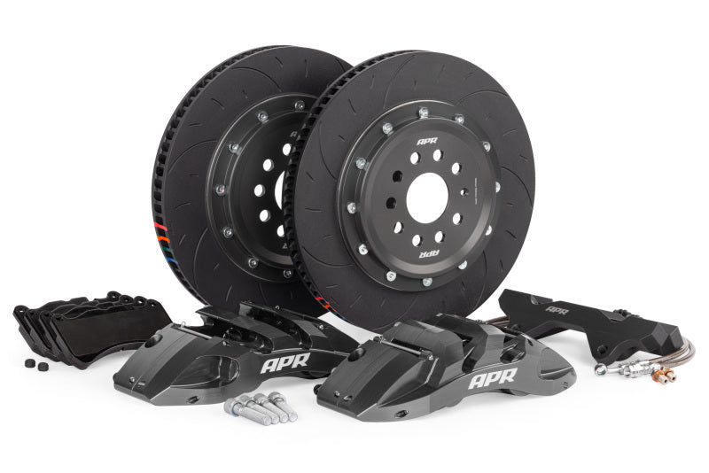 APR 16-23 Audi TT/TTS Quattro 370x34mm 6-Piston Big Brake Kit (MQB/MQBEVO 340mm) - Front - Grey BRK00063
