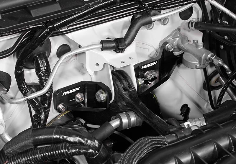 PERRIN 15-21 Subaru Impreza/WRX/STI Pitch Stop Mount & Firewall Brace - Black - GTR Auto