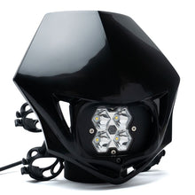 Load image into Gallery viewer, Baja Designs Squadron 2.0 Sport (Spot) - Clear A/C w/MC Race LED Light - Black
