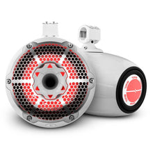 Load image into Gallery viewer, DS18 Tower Speakers Towers Speakers 10in 1in Driver 300 Watts RMS w/ RGB LED Lights White