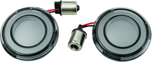 Load image into Gallery viewer, Kuryakyn Tracer L.E.D. Rear Turn Signal Insert, Red Light/Smoke Lens 1156