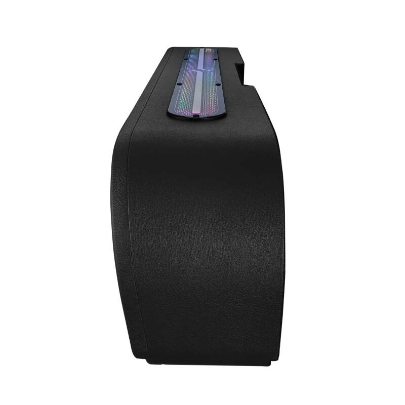 DS18 Jeep Gladiator JT 2020-UP 4 x 8in Subwoofers Included (ZR8.2D) Underseat Box Black -LED Lights