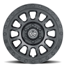 Load image into Gallery viewer, ICON Hulse 17 X 8.5 / 6 X 5.5 / 25mm Offset / 5.75in BS Double Black