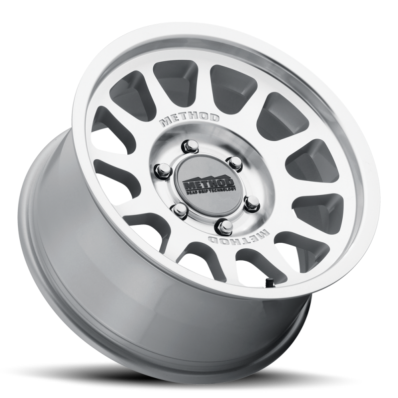 Method MR703 Bead Grip 18x9 12mm Offset 6x5.5 106.25mm CB - Machined Clear Coat MR70389060512