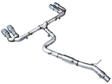 Load image into Gallery viewer, AWE Tuning 22-24 Audi 8Y S3 Track Edition Exhaust - Chrome Silver Tips