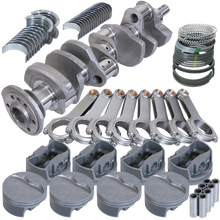 Load image into Gallery viewer, Eagle Chevy 350 3.750in Crank 6.000in H-Beam -5cc Flat Top 4.060in Pistons Rotating Assembly