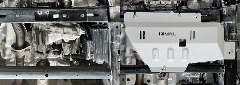 RIVAL 2015+ Ford F150 Ecoboost Aluminum Transfer Case Skid Plate