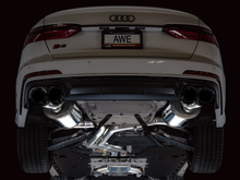 Load image into Gallery viewer, AWE Tuning 19-23 Audi C8 S6/S7 2.9T V6 AWD Touring Edition Exhaust - Diamond Black Tips 3015-43107