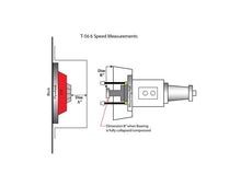 Load image into Gallery viewer, McLeod Spacer Aluminum Hyd T.O. Brg T56 2 Hole .950in Thick - GTR Auto