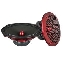 Load image into Gallery viewer, DS18 6x9in 275 Watts RMS 4 ohm Mid-Range Loudspeaker Bullet Loudspeaker Grill Included