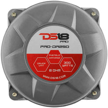 Load image into Gallery viewer, DS18 1in Drivers Twist-On Throat 200 Watts RMS 2in Phenolic Vc 8 ohm