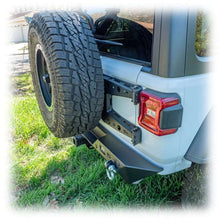 Load image into Gallery viewer, Turn Offroad 2018+ Jeep JL Rear Bumper w/ Hitch &amp; Lights