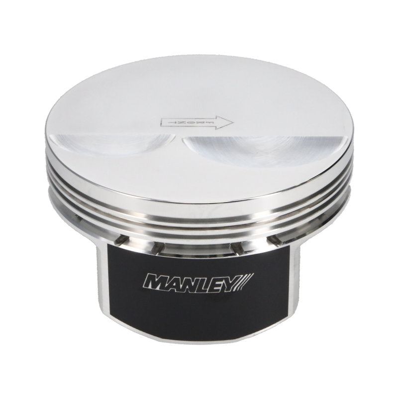 Manley Small Block Chevrolet LS Series -4cc Flat Top Piston Set - GTR Auto