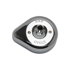 Load image into Gallery viewer, S&amp;S Cycle Stealth Applications Teardrop Air Cleaner Cover - Chrome