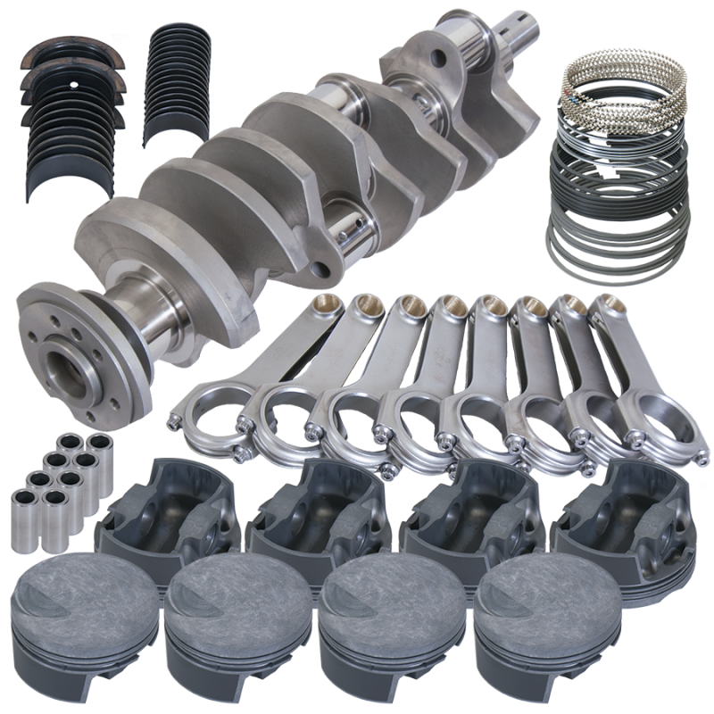 Eagle Chevy 454 4.250in Crank 6.385in H-Beam -3cc Flat Top 4.350in Pistons Balanced Assembly