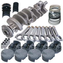 Load image into Gallery viewer, Eagle Chevy 454 4.250in Crank 6.385in H-Beam -3cc Flat Top 4.350in Pistons Balanced Assembly