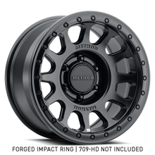 Load image into Gallery viewer, Method Beadlock Ring - 17in Forged - Style 1 - Gloss Black GR-10017-GB