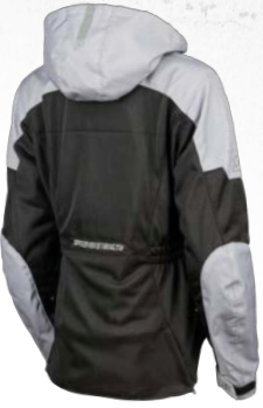 Speed and Strength Starstruck Mesh Jacket Grey/Black Womens - Small