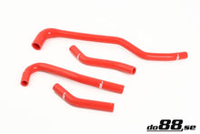 Load image into Gallery viewer, do88 SAAB 9000 92-98 Heater Hoses Red