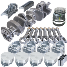 Load image into Gallery viewer, Eagle Chevy 350 3.480in Crank 5.700in I-Beam Rods -7cc Flat Top 4.060in Pistons Balanced Assembly