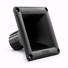 Load image into Gallery viewer, DS18 1in Twist-On Throat Plastic Horns 45x45 Degree 2.71in Depth Black