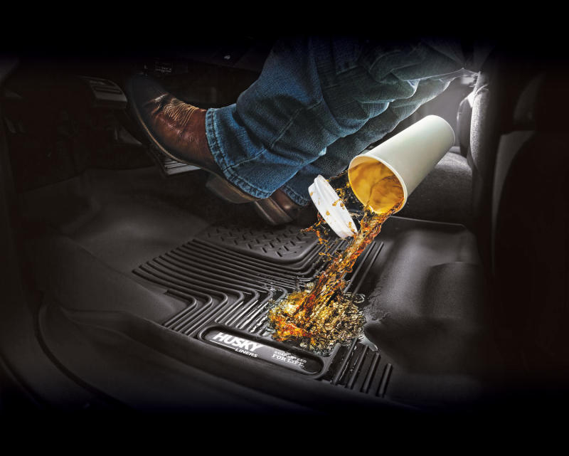 Husky Liners 2022 VW Taos X-Act Contour Black 2nd Row Floor Liners 50731