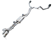 Load image into Gallery viewer, AWE 2024+ Ford Ranger Raptor 3.0L Switchpath Cat-Back Exhaust - Diamond Black Tips 3025-33306