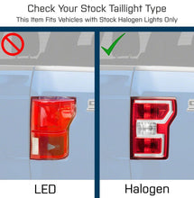 Load image into Gallery viewer, Raxiom 18-20 Ford F-150 LED Tail Lights- Black Housing (Clear Lens)